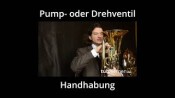 Was ist praktischer? Pump- oder Drehventile? #tuba #tubalernen #musik #trompete #blasmusik #brass