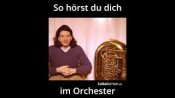 So hörst du dich selbst im Orchester - einfacher Trick #tuba #tubalernen #orchester #hören #musik