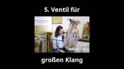 Dafür ist das Ventil nachgesetzt. #tuba #tubalernen #melton #brass #blechbläser #blasmusik