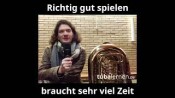 10.000 Stunden üben und dann unfehlbar spielen! #tuba #musik #tubalernen #üben