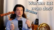 Mundstücke aus Bronze - Was bringt die schwerere Legierung?